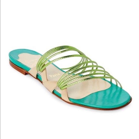 louboutin flat sandals